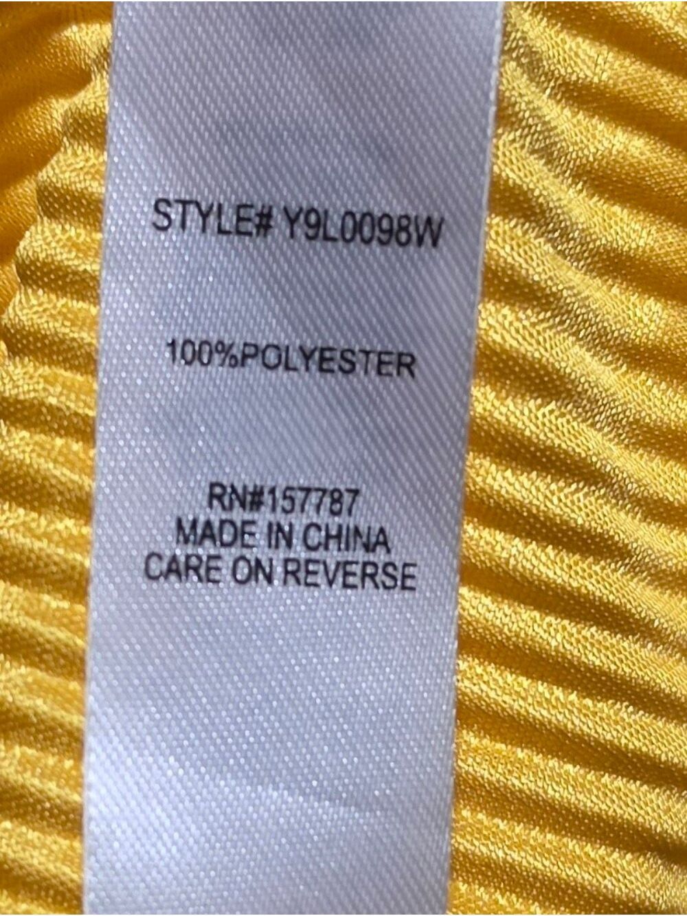 Jolie & Joy Girl's Yellow Outfit Size Medium Polyester NWT - Picture 6 of 8
